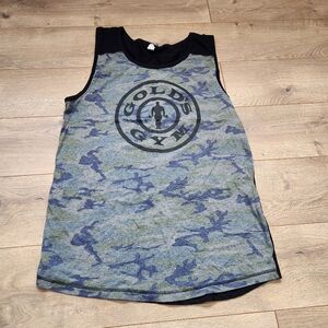 Men's medium golds gym tank top